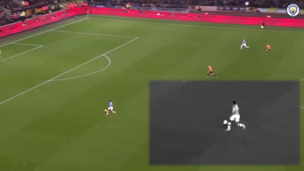 Raheem Sterling ferocious speed